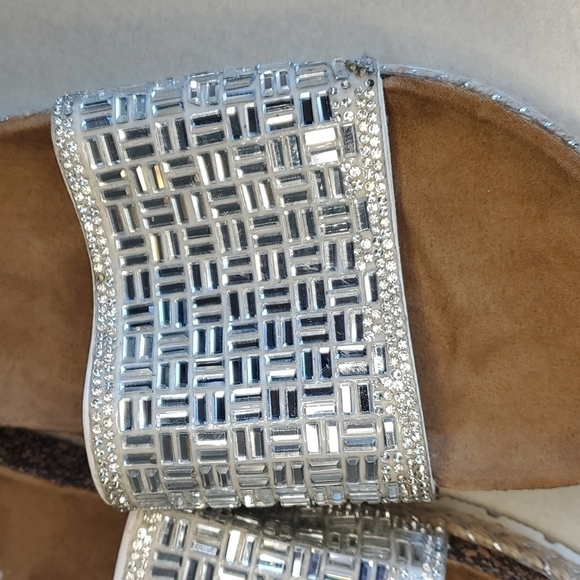 Rhinestones Slip on Sandals - Picture 2 of 9